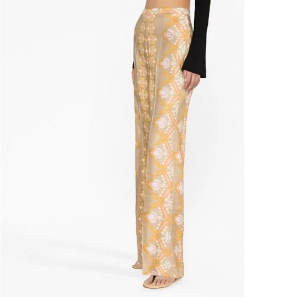 Sandro paisley-print flared trousers - Picture 8 of 8